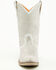 Image #4 - Dingo Little Girls' Silver Dollar Embellished Western Boots - Snip Toe, Silver, hi-res