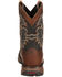 Image #6 - Durango Toddler Boys' Raindrop Western Boots - Square Toe, Tan, hi-res