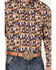 Image #3 - RANK 45&reg; Men's Lockwood Geo Striped Print Long Sleeve Button-Down Stretch Western Shirt, Lt Brown, hi-res