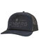 Image #1 - Sendero Men's Tonal Logo Ball Cap, Black, hi-res