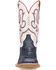 Image #4 - Dan Post Women's Penny Exotic Python Western Boots - Broad Square Toe, Blue, hi-res