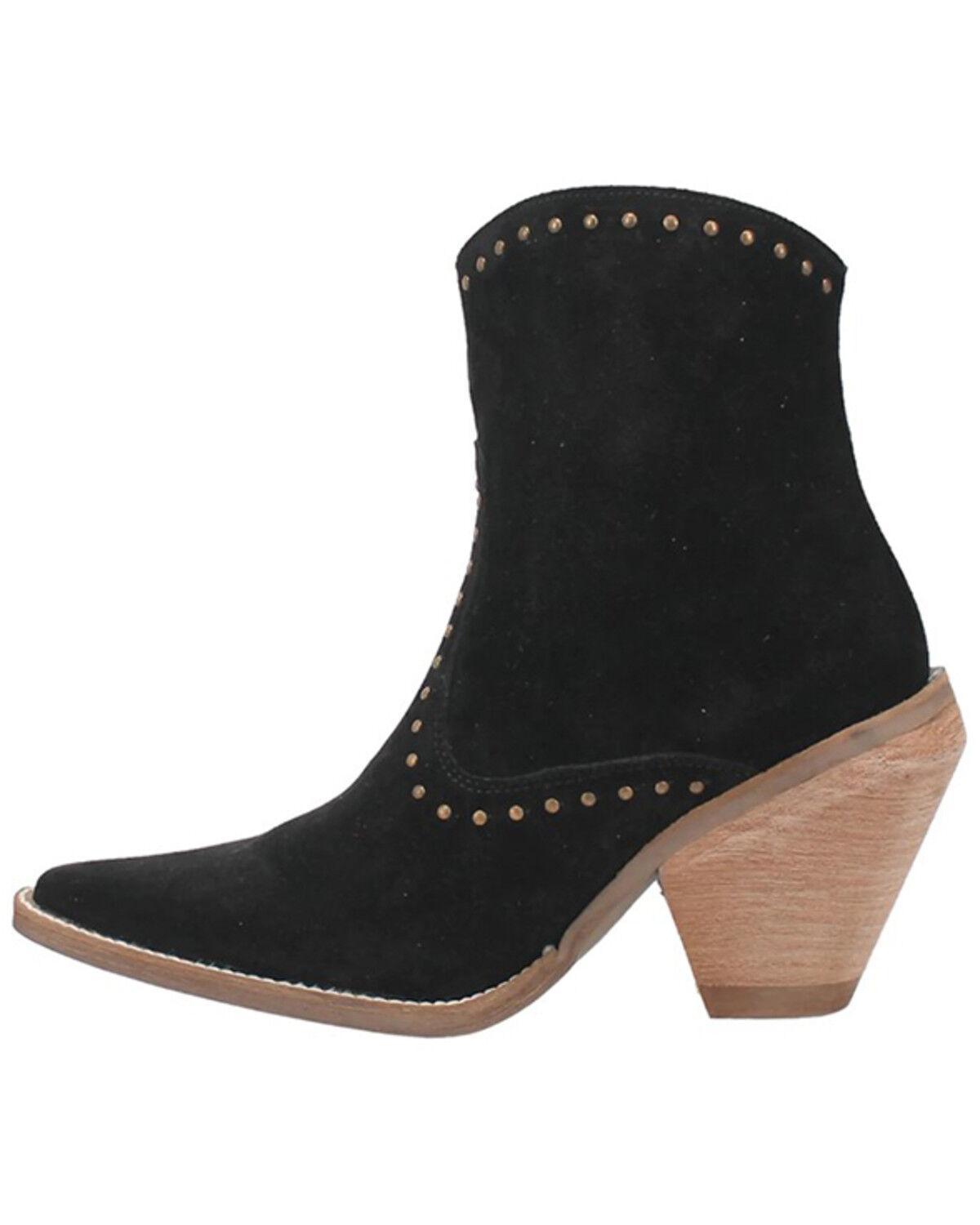 Image #3 - Dingo Women's Classy N Sassy Western Booties - Snip Toe, Black, hi-res