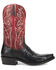 Image #2 - Dan Post Men's Exotic Snake Western Boots - Snip Toe, Black, hi-res