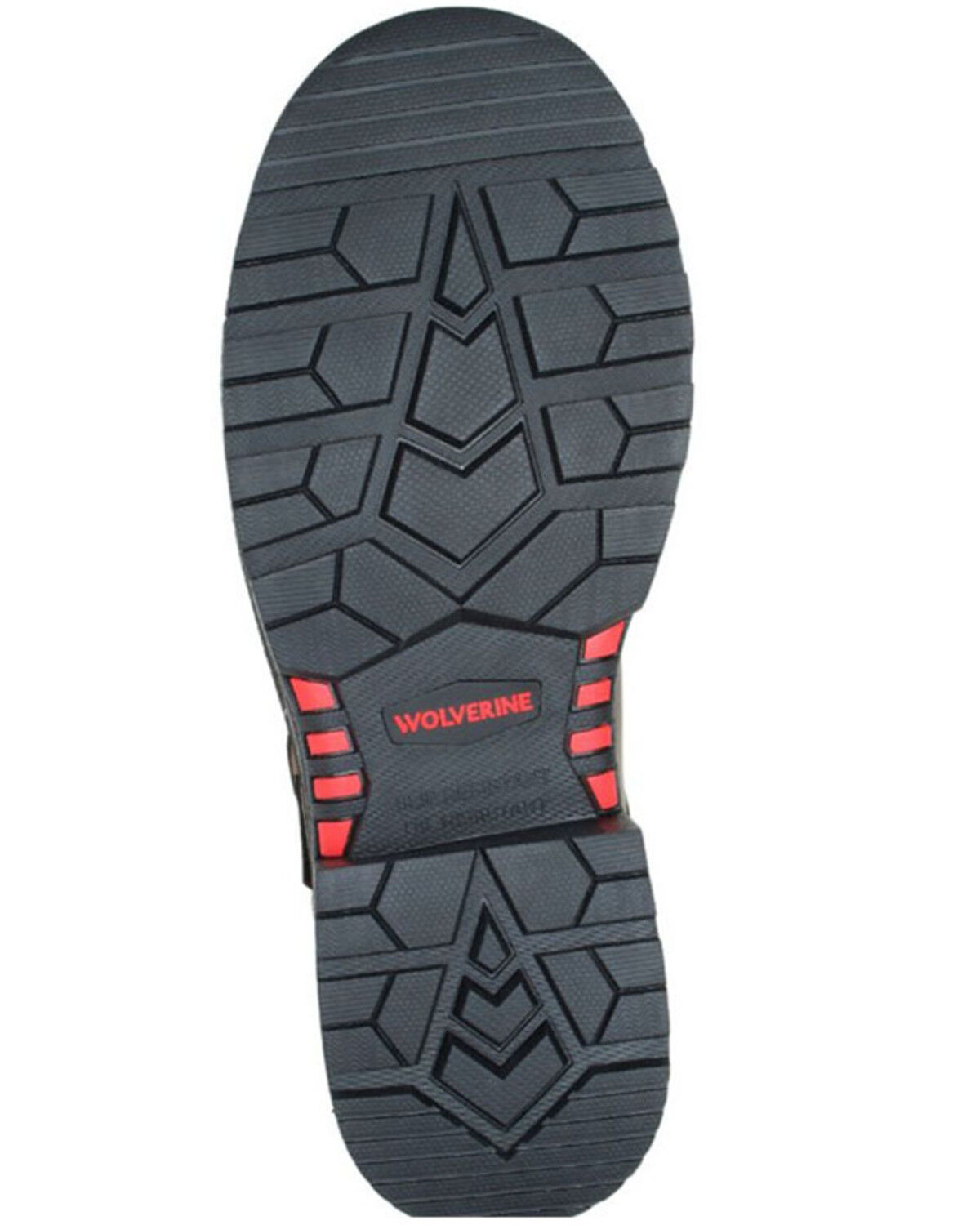 Image #5 - Wolverine Men's Hellcat Work Boots - Composite Toe, Charcoal, hi-res
