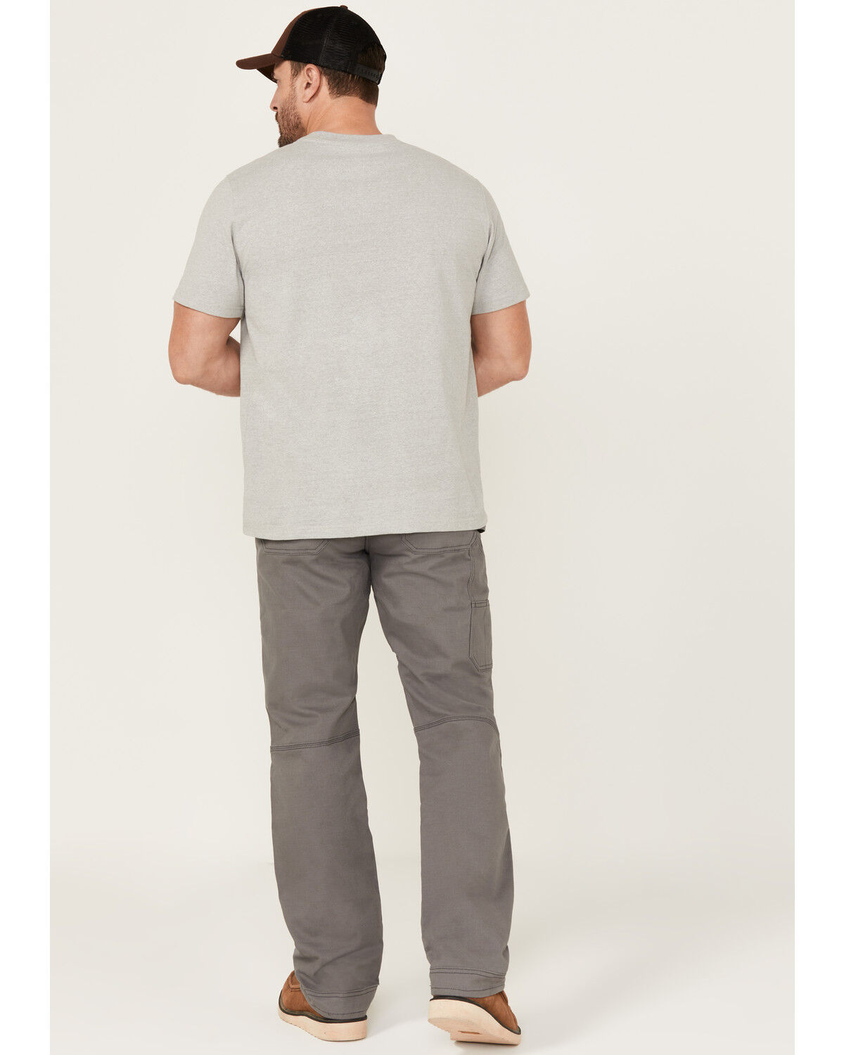 Image #3 - Hawx Men's All Out Work Pants, Steel, hi-res