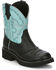 Image #1 - Justin Women's Gypsy Western Boots - Round Toe, Black, hi-res