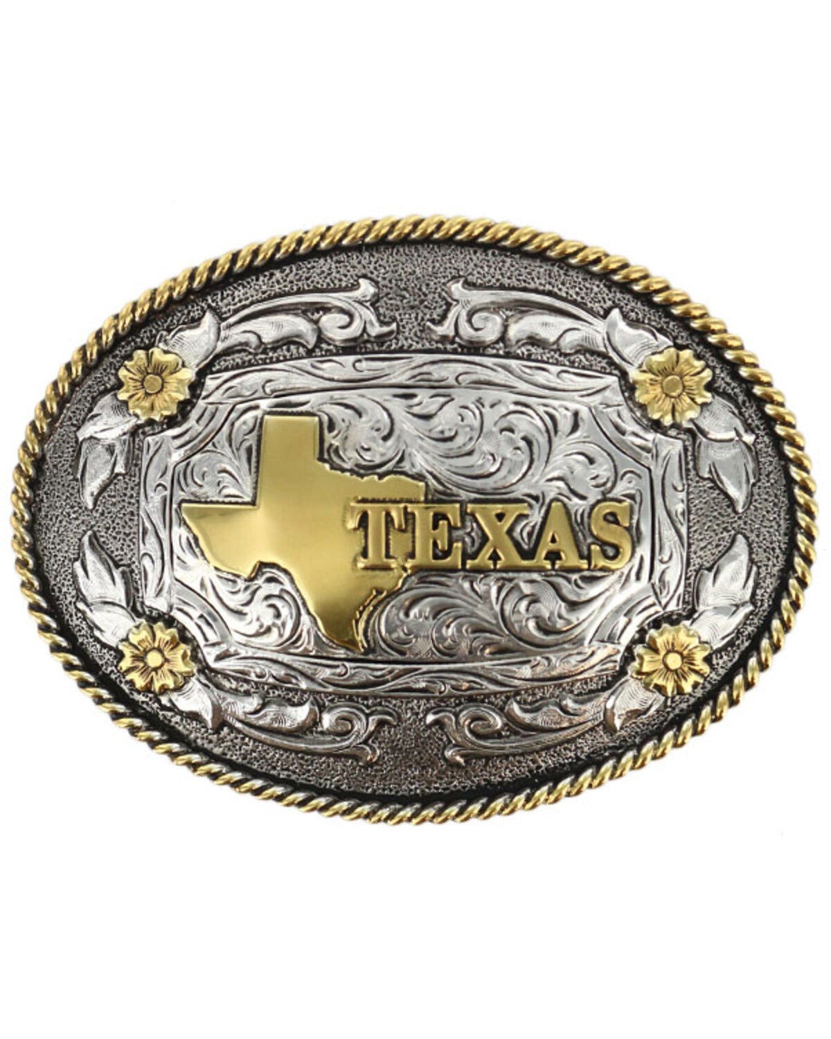 Cody James Men's Oval Texas Belt Buckle, Multi, hi-res