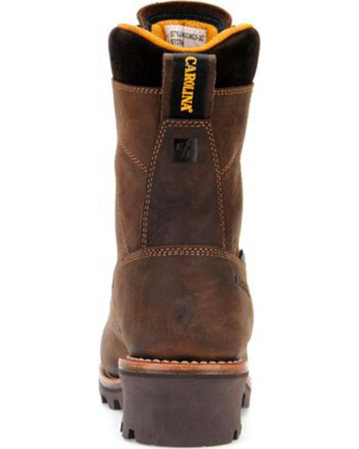 carolina pull on logger boots