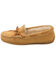 Image #3 - Minnetonka Men's Hardsole Pile Lined Moccasins , Tan, hi-res