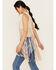 Image #2 - Idyllwind Women's Walnut Studded Fringe Faux Suede Vest, Sand, hi-res