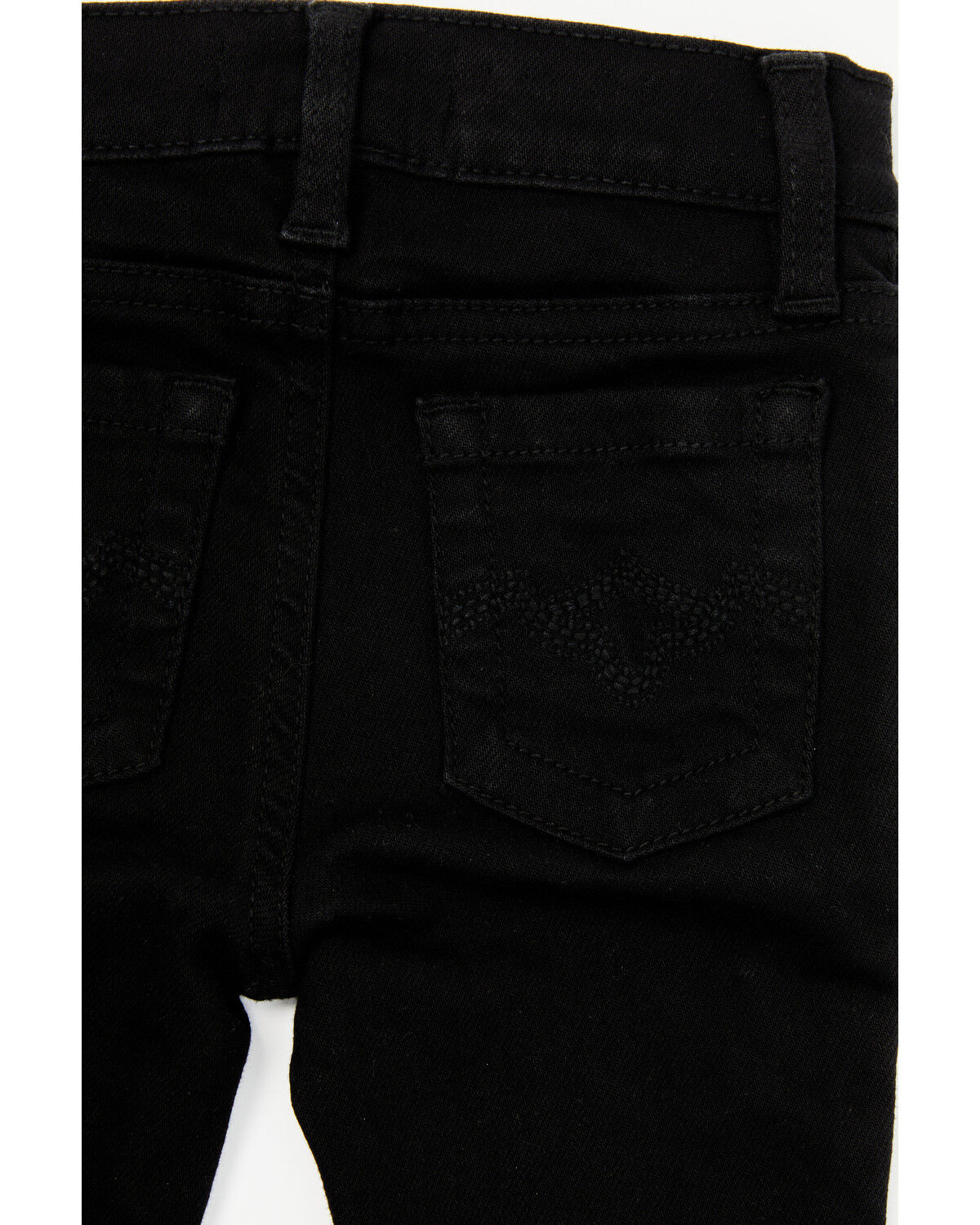 Image #4 - Shyanne Toddler Girls' Flare Stretch Denim Jeans, Black, hi-res