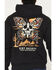 Image #4 - Riot Society Men's Skull Monarch Hooded Sweatshirt, Black, hi-res