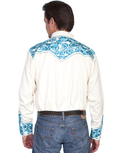 Scully Floral Embroidered Western Shirt | Sheplers