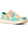 Image #1 - Ariat Boys' Hilo Southwestern Print Casual Shoes - Moc Toe, Blue, hi-res