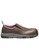 Image #2 - Nautilus Women's Slip-On Work Shoes - Composite Toe, Brown, hi-res