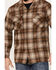 Image #3 - Pendleton Men's Boardshirt Ombre Plaid Long Sleeve Button Down Western Shirt, Brown, hi-res