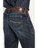 Image #4 - Ariat Men's M2 Declan Dark Wash Relaxed Bootcut Denim Jeans, Dark Wash, hi-res