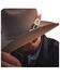 Image #3 - Montana Silversmiths Men's Mexico Flag Hat Feather, Silver, hi-res