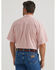 Image #3 - Wrangler Men's Classic Medallion Print Short Sleeve Button-Down Western Shirt , Orange, hi-res