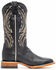 Shyanne Women's Studded Black Performance Western Boots - Wide Square Toe, Black, hi-res