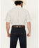 Image #4 - Ariat Men's Eduardo Geo Print Short Sleeve Button-Down Western Shirt - Tall, White, hi-res