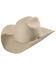 Bailey Western Stampede Silver Cattleman Crown Hat, Silverbelly, hi-res