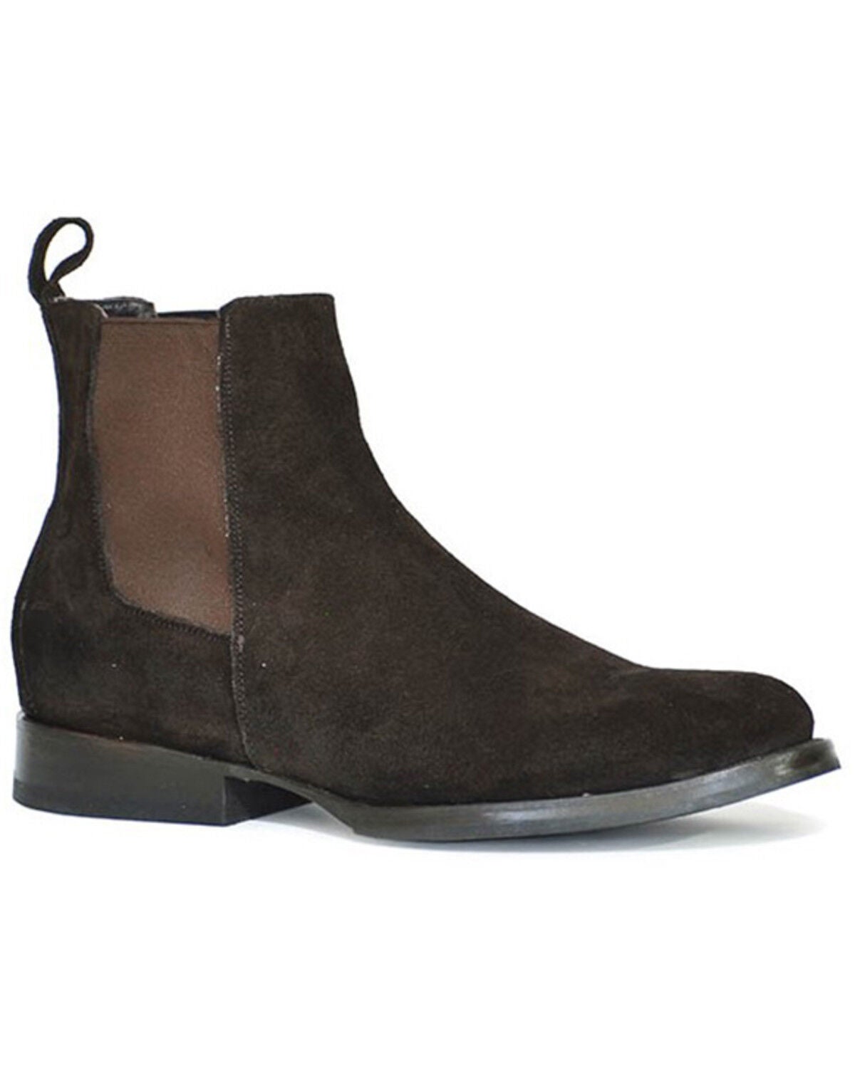 Stetson Men's Chelsea Boots - Round Toe, Brown, hi-res
