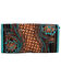 Image #3 - Myra Bag Women's Flower Crest Ridge Wallet , Turquoise, hi-res
