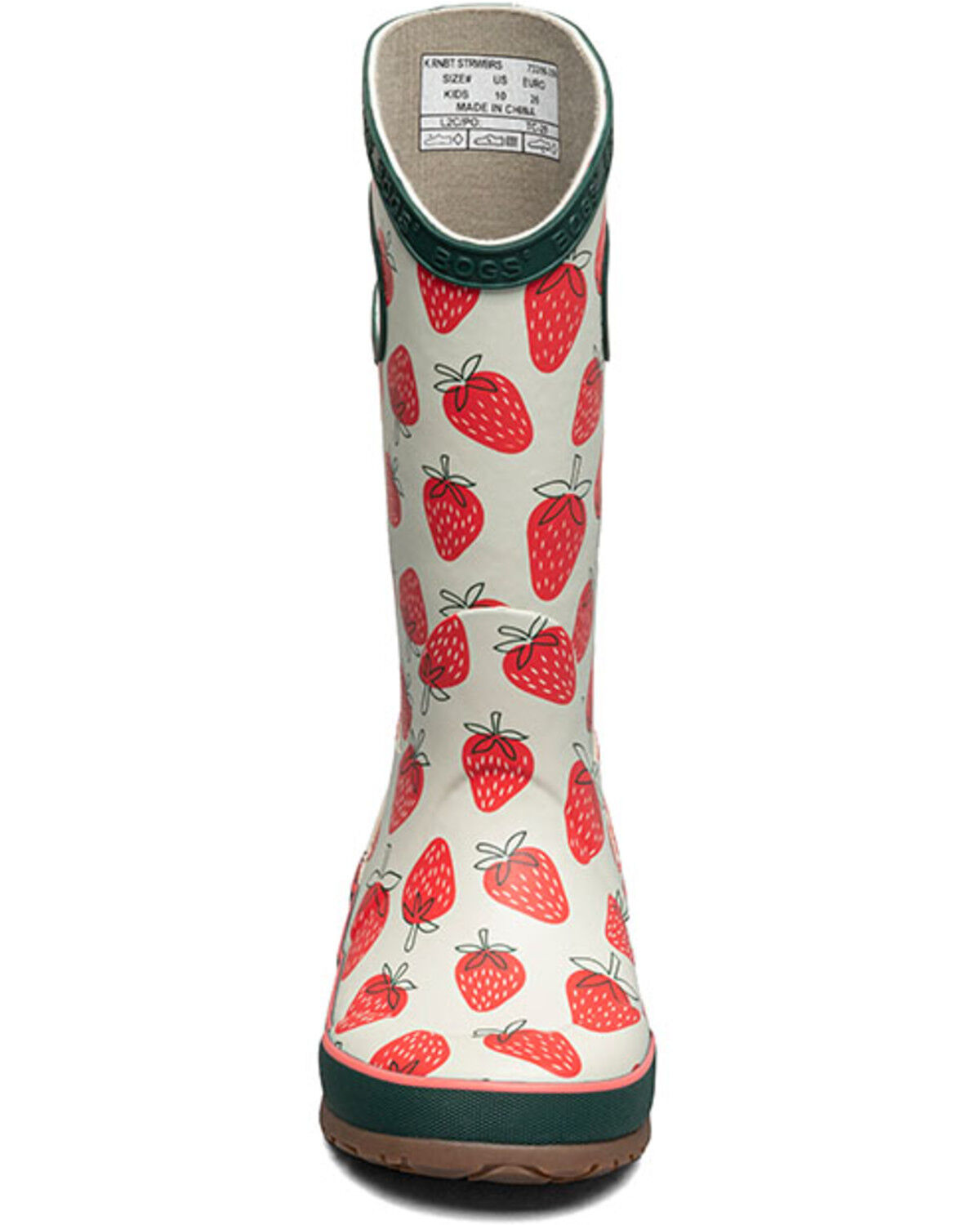 Image #4 - Bogs Boys' Skipper II Strawberries Rainboots, Multi, hi-res