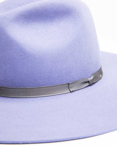 Image #2 - Rodeo King Women's Tracker Felt Western Fashion Hat , Lavender, hi-res