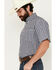 Image #2 - Cinch Men's Boot Barn Exclusive Medallion Print Short Sleeve Button-Down Western Shirt, White, hi-res