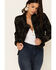 Image #1 - Pendleton Women's Black Sonora Jacquard Bomber Jacket, , hi-res