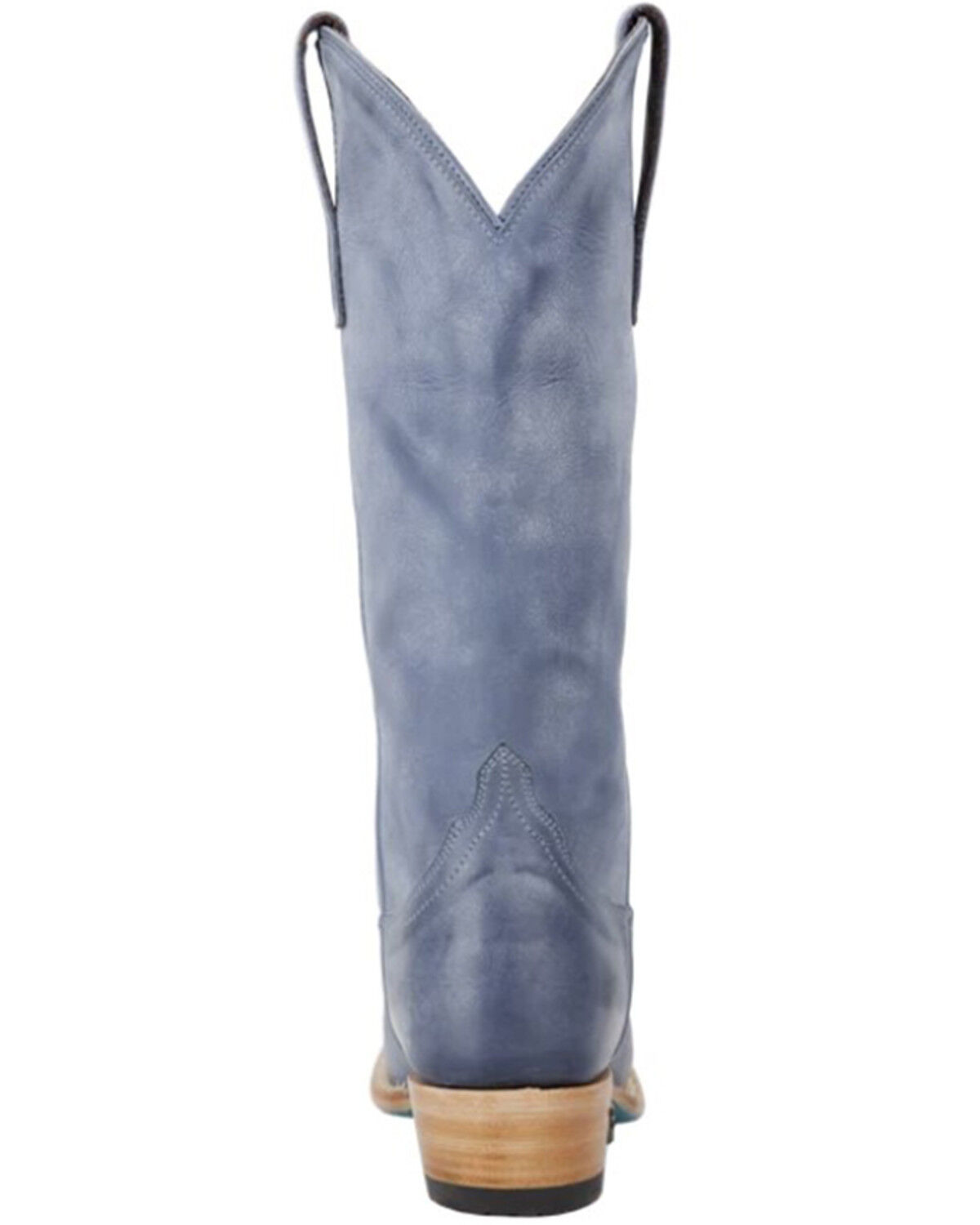 Image #5 - Lane Women's Emma Jane Tall Western Boots - Snip Toe, Blue, hi-res