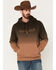 Image #1 - Kimes Ranch Men's Boot Barn Exclusive Layton Hooded Sweatshirt, Brown, hi-res