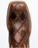 Horse Power Men's Patchwork Western Boots - Broad Square Toe, Brown, hi-res