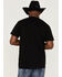 RANK 45 Men's Gate Flag Logo Graphic T-Shirt , Black, hi-res