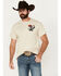 Image #2 - Riot Society Men's Drink And Repeat Short Sleeve Graphic T-Shirt, Tan, hi-res