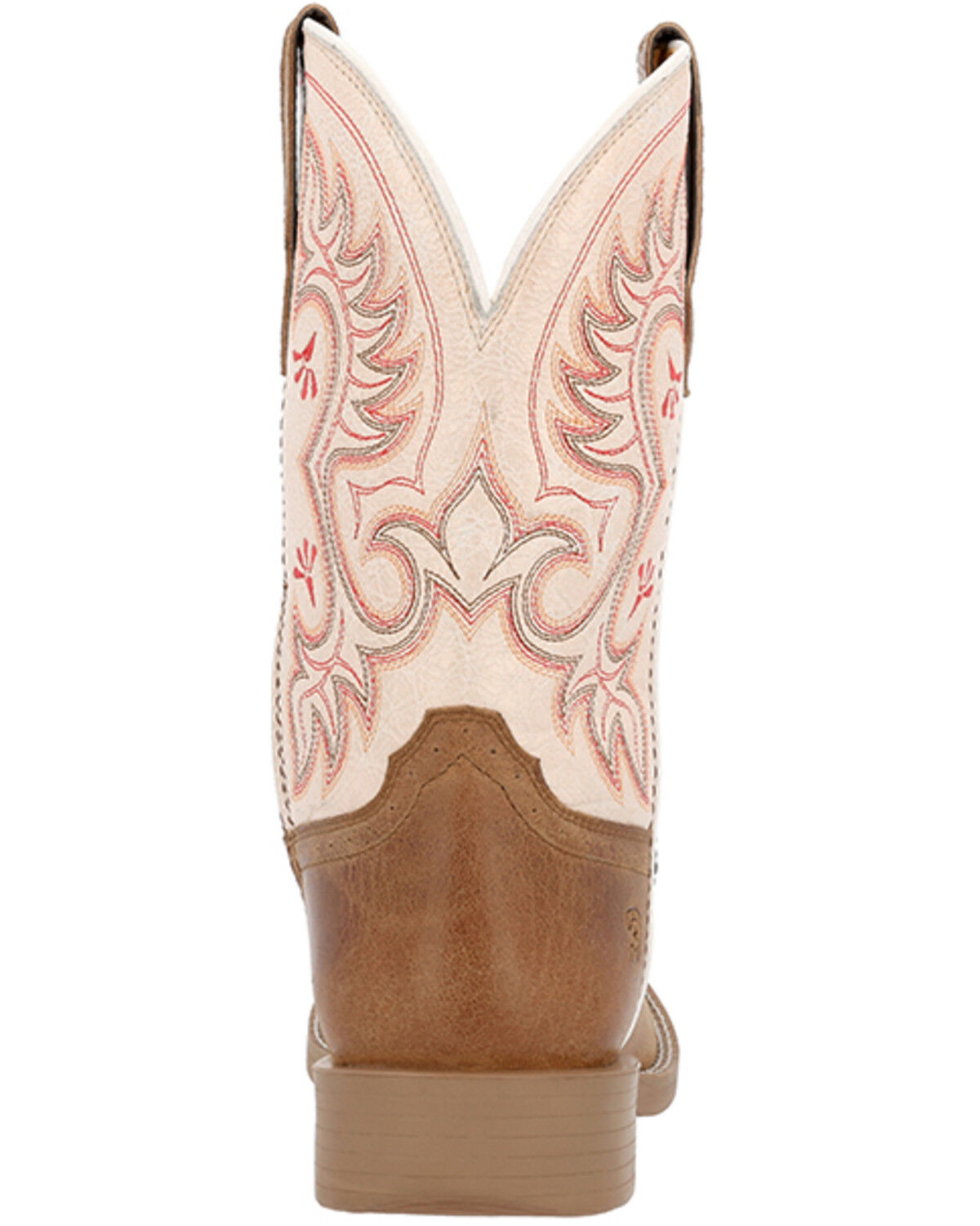 Image #5 - Durango Women's Westward Performance Western Boots - Broad Square Toe, Peach, hi-res