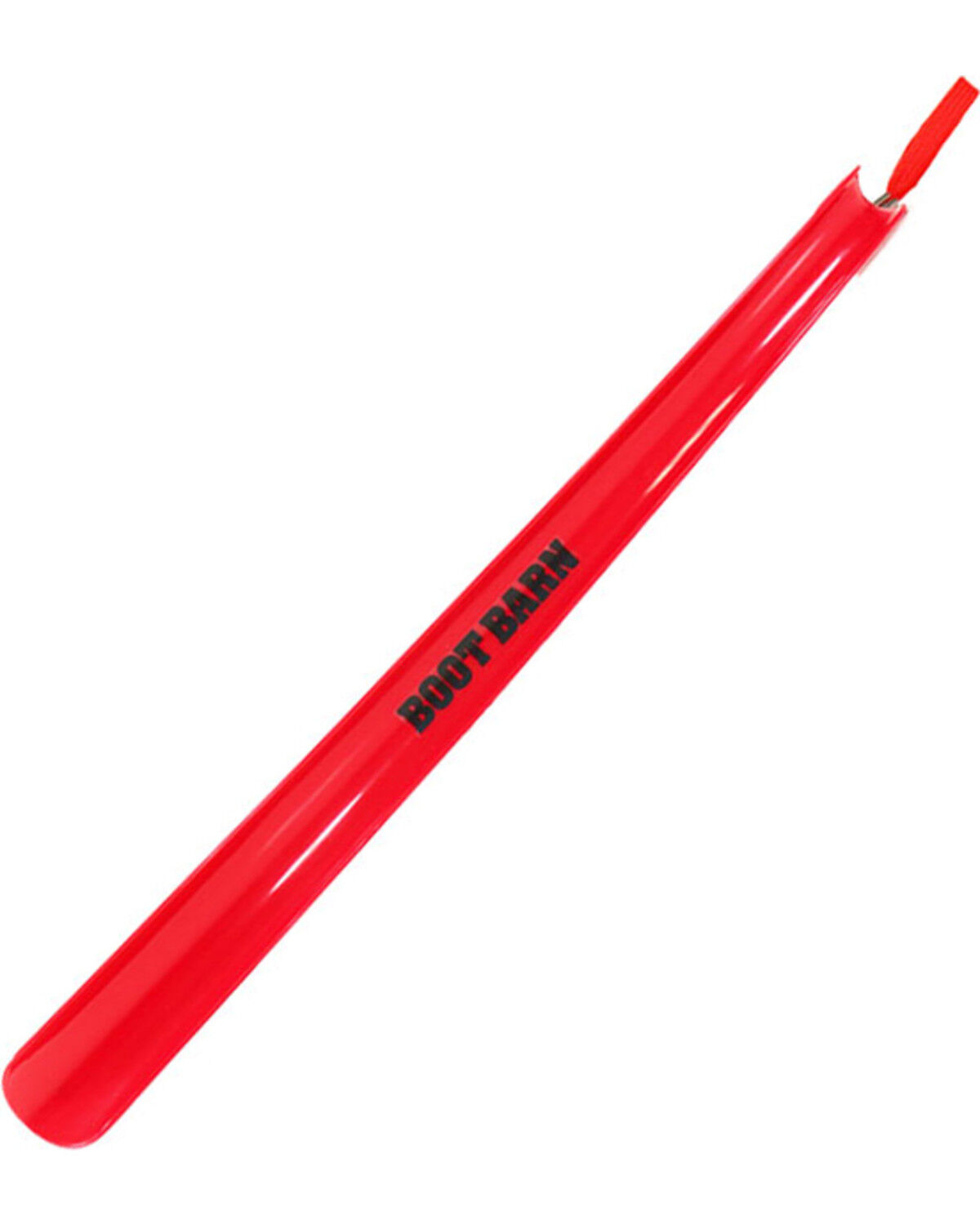 Image #2 - Boot Barn® 18" Curved Boot Horn, Red, hi-res