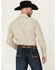 Image #4 - Ely Walker Men's Mini Southwestern Geo Print Long Sleeve Snap Western Shirt, Beige, hi-res