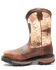 Image #3 - Cody James Men's Camo Flag Decimator Work Boot - Composite Toe, Brown, hi-res