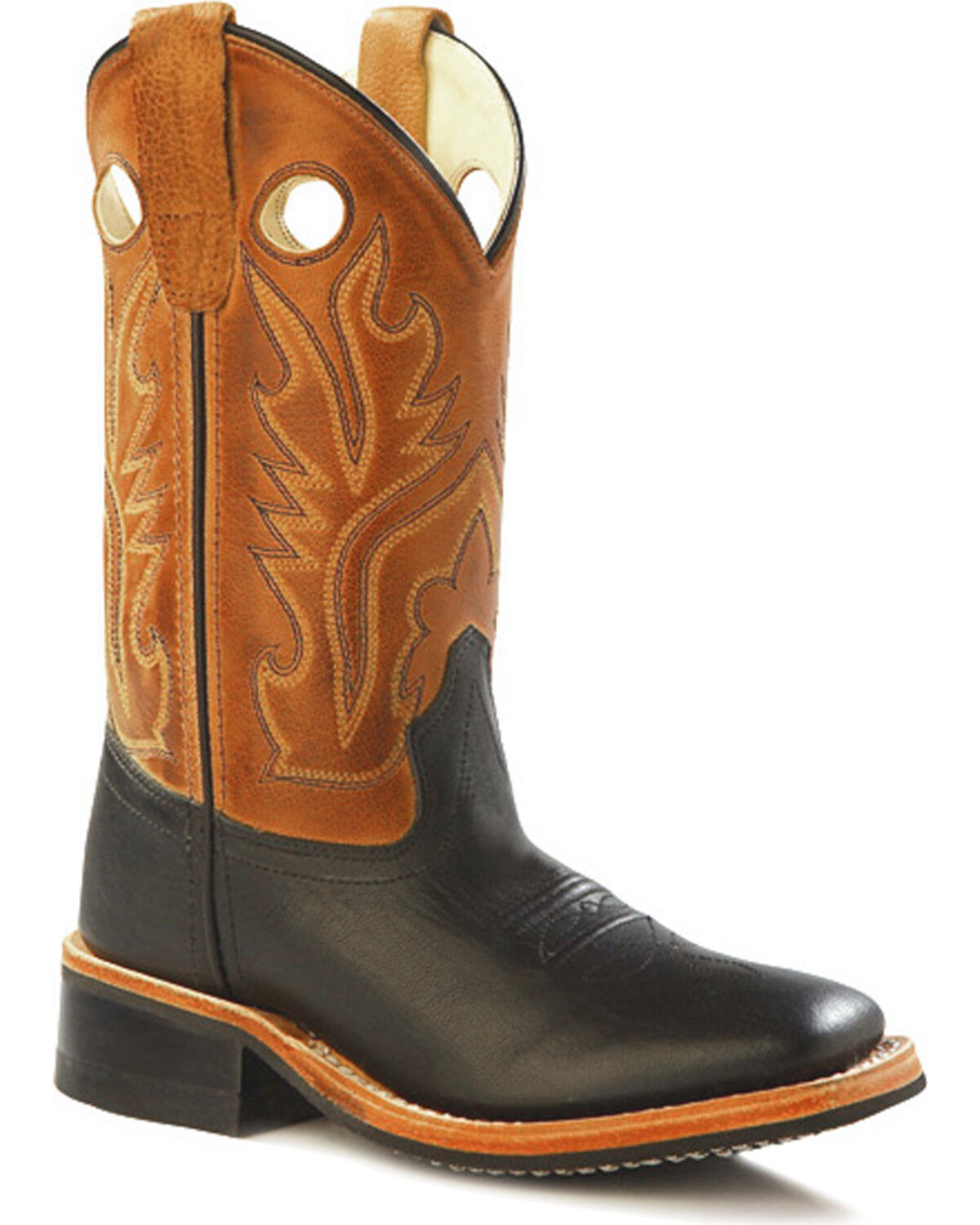 Image #1 - Cody James Boys' Western Boots - Square Toe, Black, hi-res