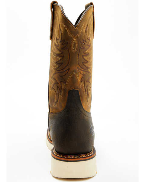 Image #5 - Thorogood Men's American Heritage Wellington Western Boots - Steel Toe, Brown, hi-res
