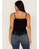 Idyllwind Women's Briarwick Fringe Tank Top, Black, hi-res