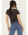 Image #4 - Wrangler Retro Women's Bless Your Heart Rhinestone Short Sleeve Tee, Black, hi-res