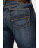 Image #4 - Ariat Men's M2 Bradford Cleveland Dark Wash Relaxed Bootcut Rigid Jeans, Dark Wash, hi-res