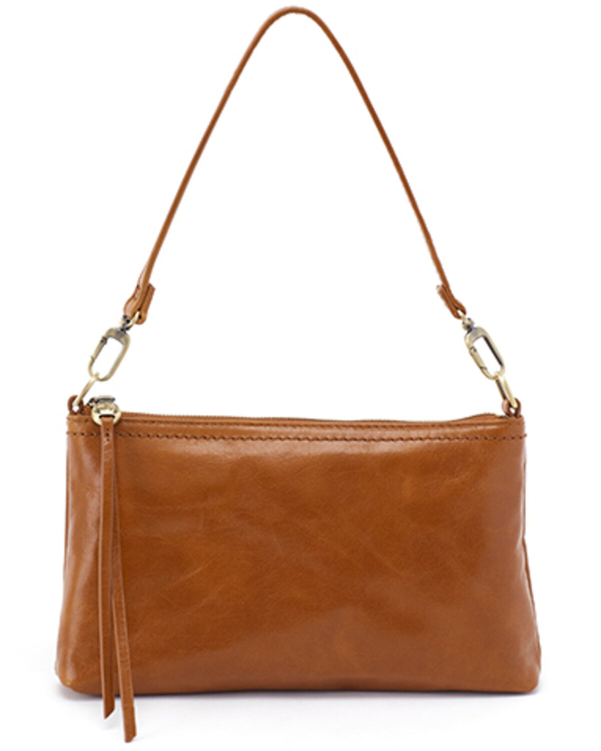 Image #2 - Hobo Women's Darcy Truffle Vintage Hide Leather Crossbody, Brown, hi-res