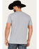 Image #4 - Wrangler Men's Southwestern Print Eagle Short Sleeve Graphic T-Shirt, Blue, hi-res