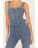 Image #3 - Show Me Your Mumu Women's Denim Jumpsuit, Blue, hi-res
