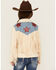 Image #4 - Fornia Girls' American Fringe Jacket, Cream, hi-res